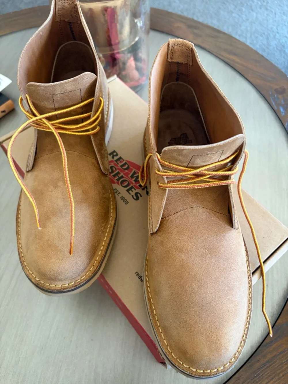 Red Wing 3321 Weekender Chukka Hawthorne Muleskinner 10D new in box - Picture 3 of 11